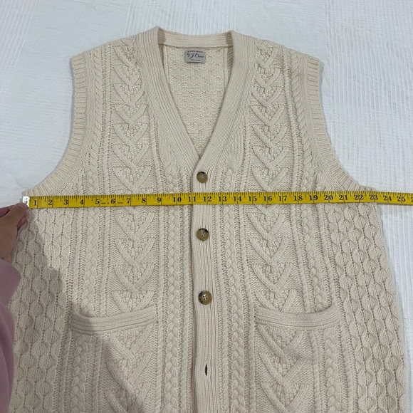 J. Crew Off-White Wool Blend Cardigan - Picture 13 of 15